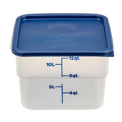 Transparentní polypropylenová nádoba na potraviny CamSquare, Cambro, Camsquare, 11,4 l, 11,4L, Průhledná, 256x310x(H)210mm…